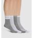 Lot de 4 Paires de Mi-Chaussettes Style Ecodim