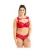 Soutien-gorge grand maintien rouge Fahrenheit