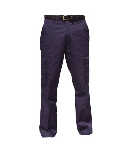 Warrior - Pantalon cargo de travail - Homme (Bleu marine) - UTPC141
