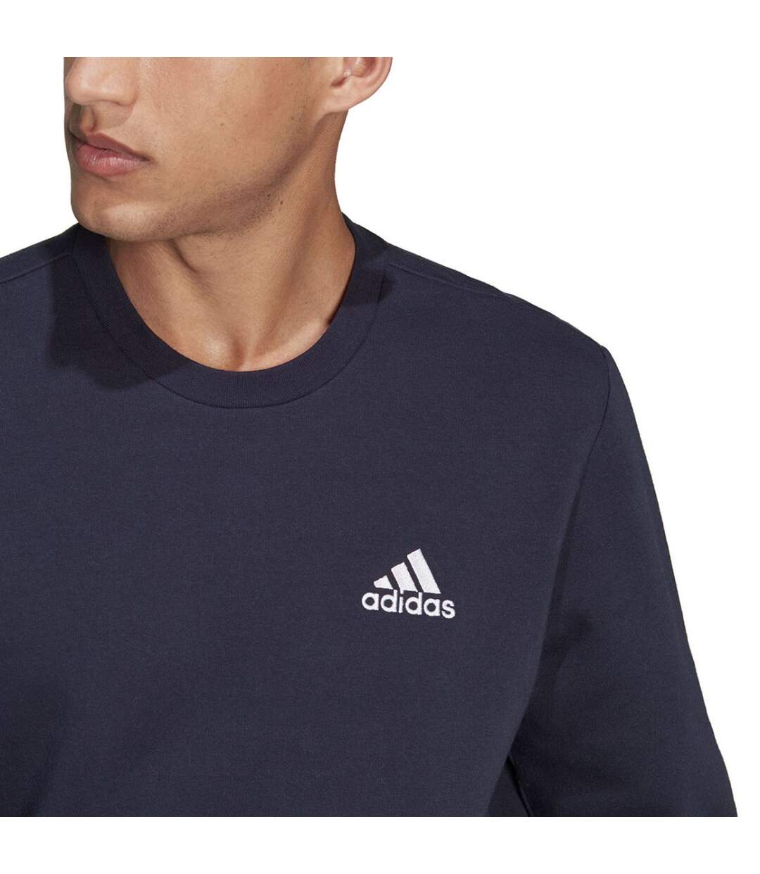 Sweat Essentials Homme Bleu Marine Adidas-4