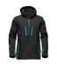 Veste Softshell Patrol Homme Noir Bleu Électrique Stormtech-1