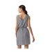 Robe Courte Motif/style À Rayures Femme Blanc Neige Vero Moda-3