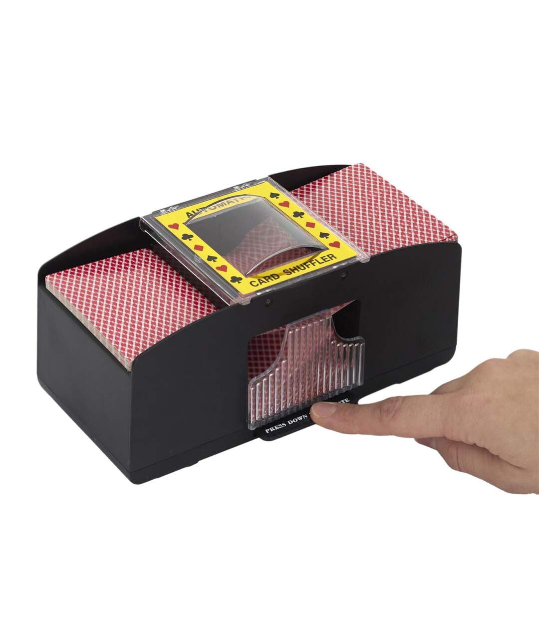 Mélangeur de Cartes Jeux 20cm Noir-4