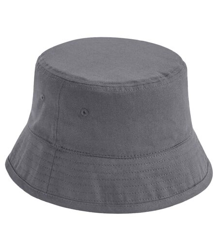 Beechfield Unisex Adult Cotton Bucket Hat (Graphite Grey) - UTRW8584