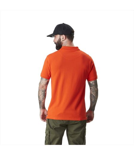 Polo homme avec logo et badges en coton Calif Vondutch