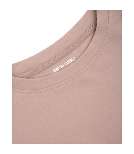 T-shirt idol femme taupe Animal