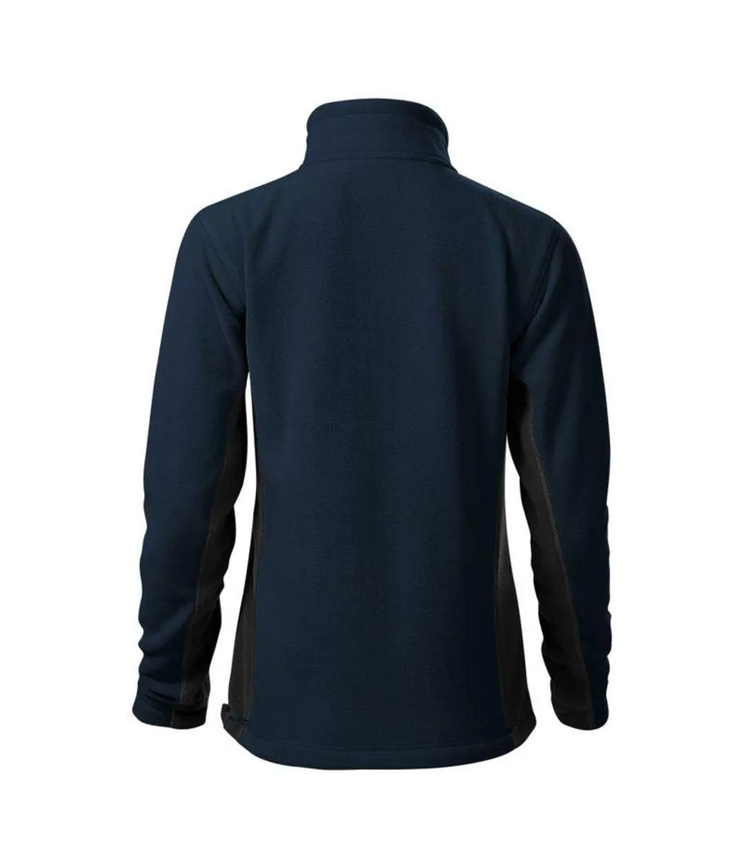 Womens/ladies Frosty Polar Fleece Jacket Navy Blue Malfini-2