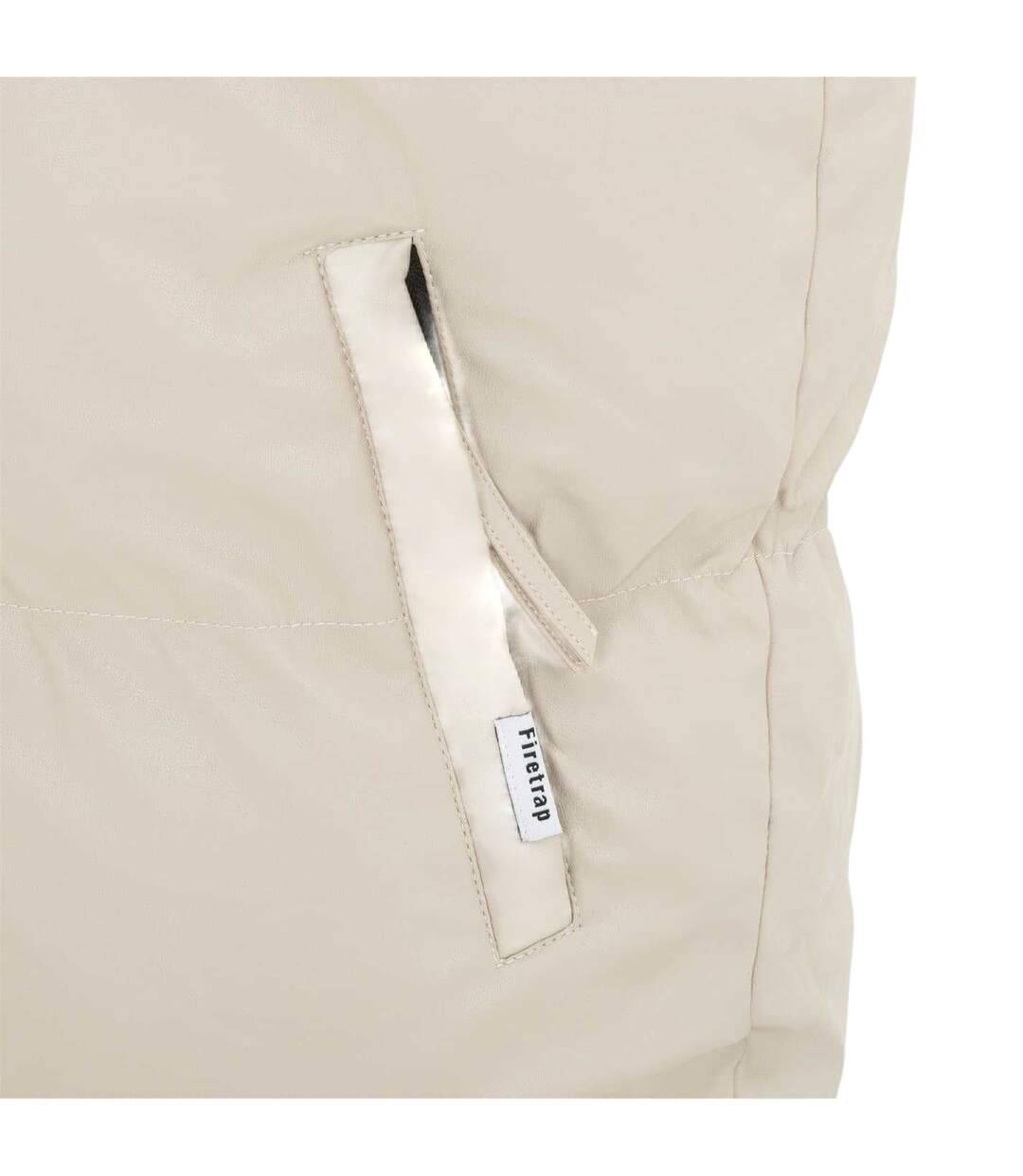 Doudoune Sans Manches Homme Blanc Firetrap-3