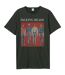 T-shirt Buildings And Food Adulte Charbon Amplified-1