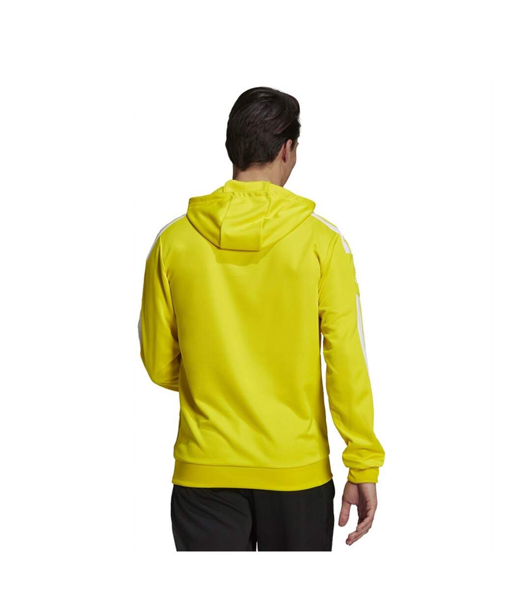 Sweat À Capuche Squadra Homme Jaune Adidas-3