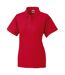 Polo À Manches Courtes  Pour Femme Rouge Jerzees Colours-1