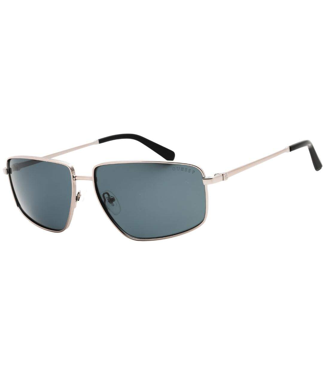 Lunettes De Soleil Fumées Polarisées Pour Hommes Taille Unique Anthracite Guess-1