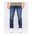 Jean farrowed homme bleu foncé délavé Crosshatch