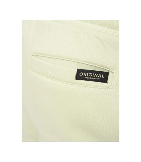 Pantalon De Jogging Crufton Homme Vert Kaki Clair Crosshatch