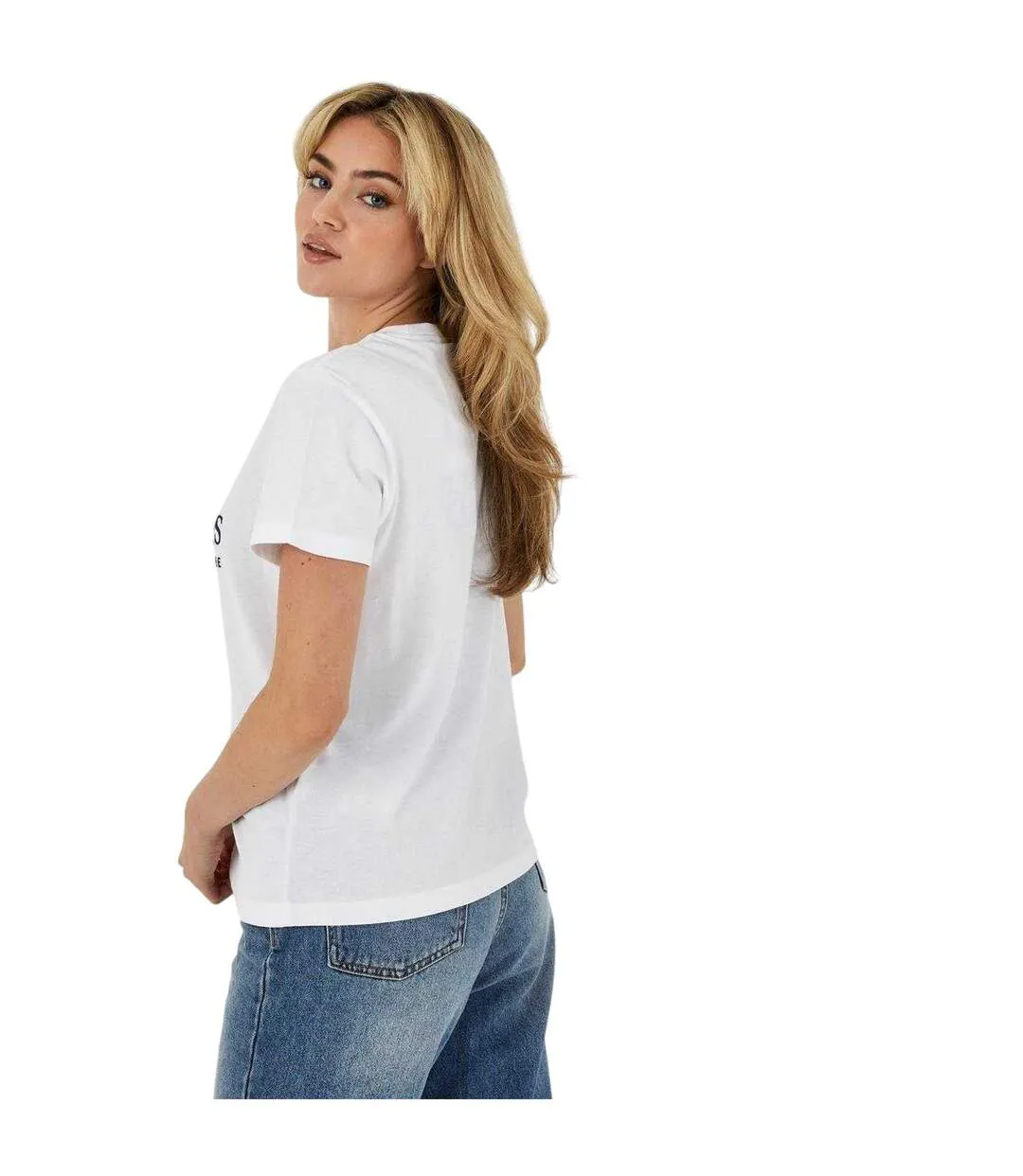 Womens/ladies Forstal Boyfriend T-shirt White Jack Wills-2
