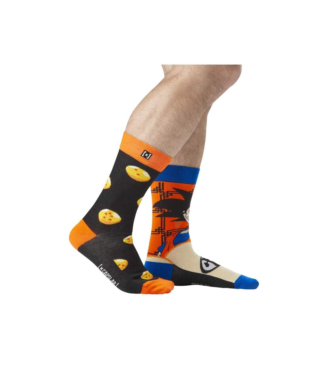 Paire de chaussettes  de ville Dragon Ball Z Gok Capslab