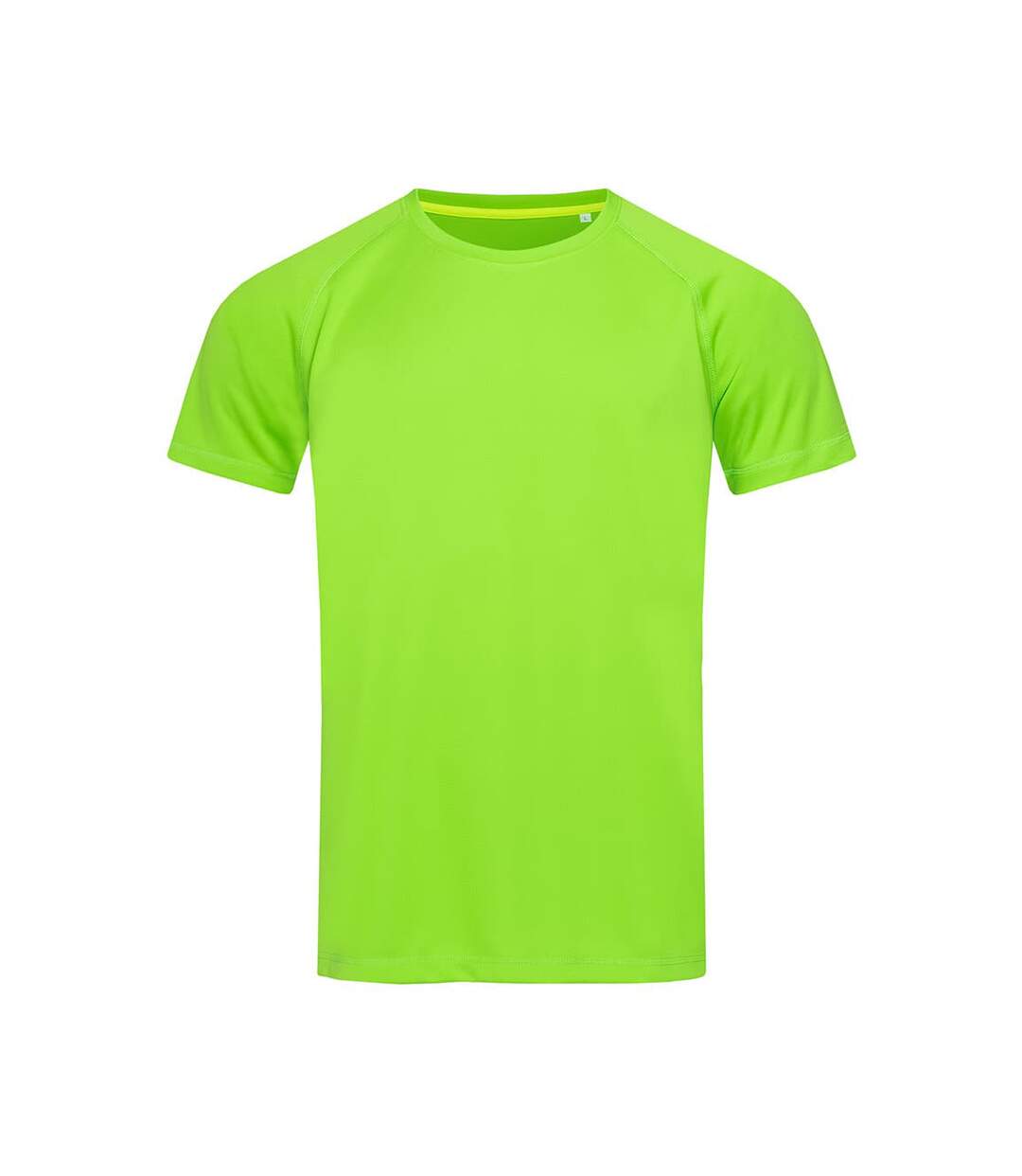 T-shirt raglan hommes vert kiwi Stedman-1