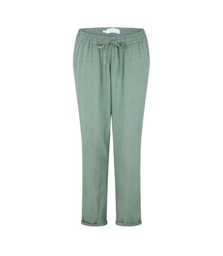 Pantalon Motif/style Uni Femme Vert Mamalicious