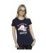 Disney T-shirt en coton Femmes/Ladies The Aristocats Happy Holidays (Bleu marine) - UTBI8508-2