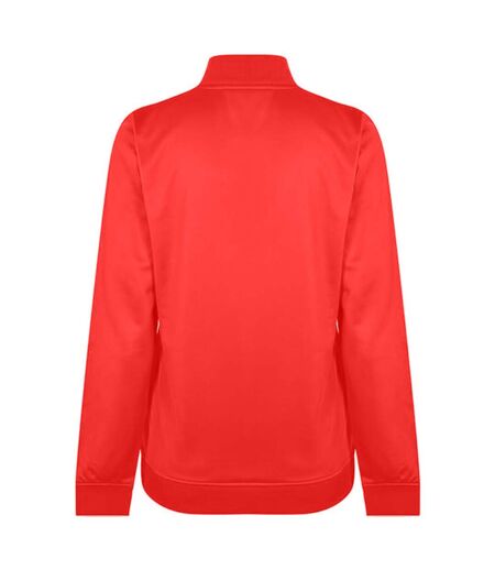 Mens club essential half zip sweatshirt vermillion Umbro