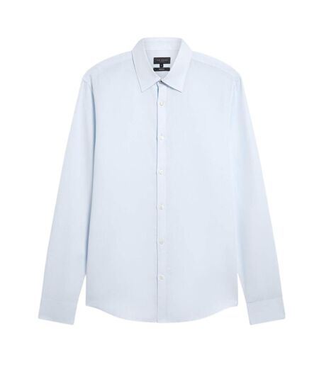 Chemise Manches Longues Homme Bleu Clair Ted Baker
