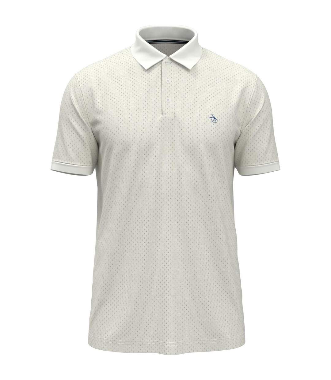 Polo Motif/style À Pois Homme Blanc Vif Original Penguin-1