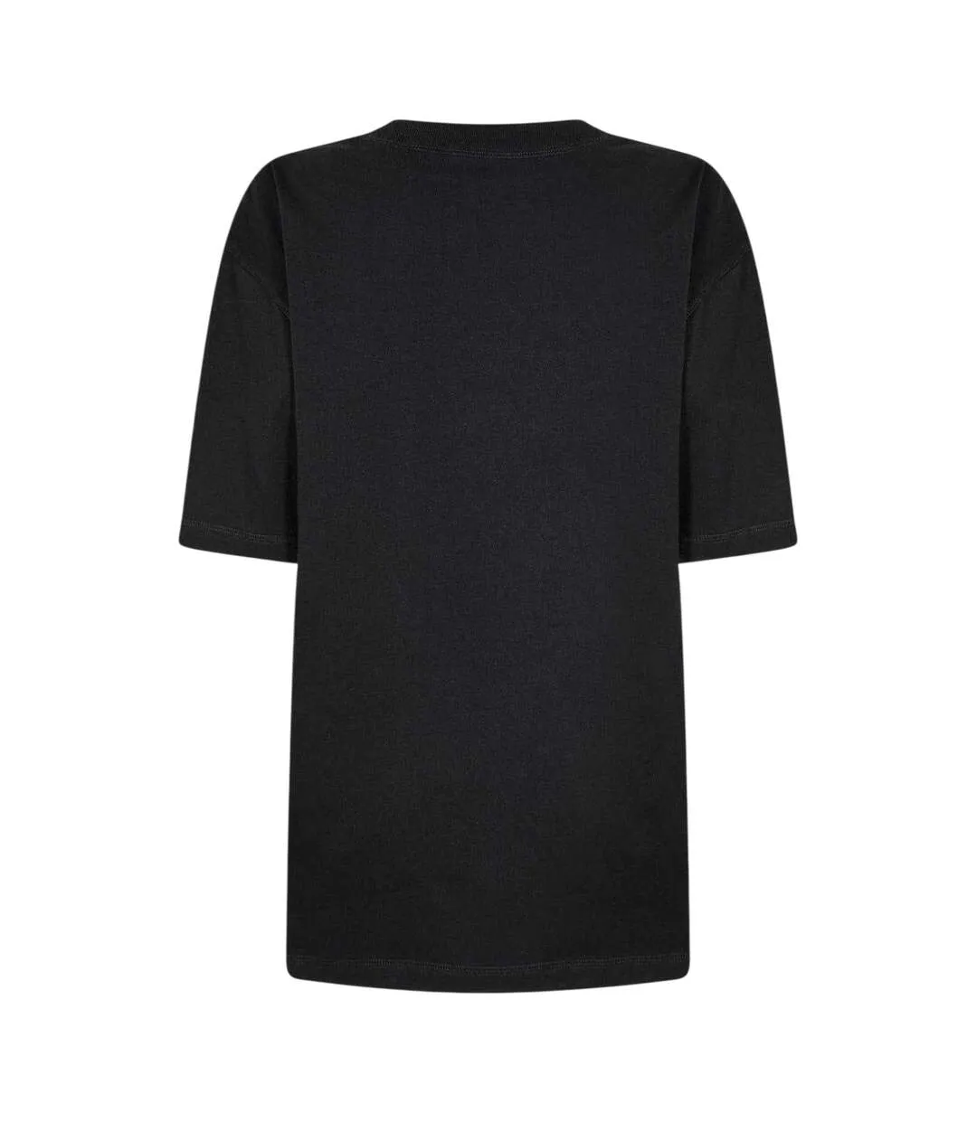 Womens/ladies Logo Oversized T-shirt Black Kangol-2