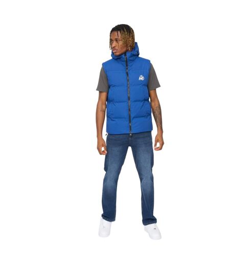 Doudoune Sans Manches Motif/style Matelassé Nahjo Homme Bleu Kings Will Dream