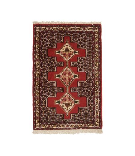 Authentique tapis d'Orient fait main en laine SENNEH