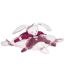Doudou plat lapin 27 cm collection LAPIN CERISE rose-1