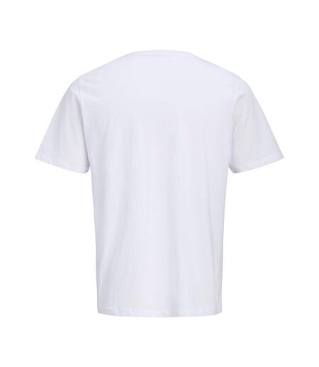 T-Shirt blanc homme jack & jones brandy