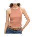 Débardeur marron femme superdry essential logo racer - l/xl-1