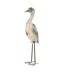Statue Oiseau d'Extérieur Basil 74cm Bleu-1