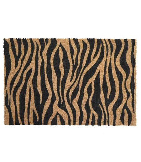 Paillasson en Coco Zèbre Okapi 40x60cm Noir