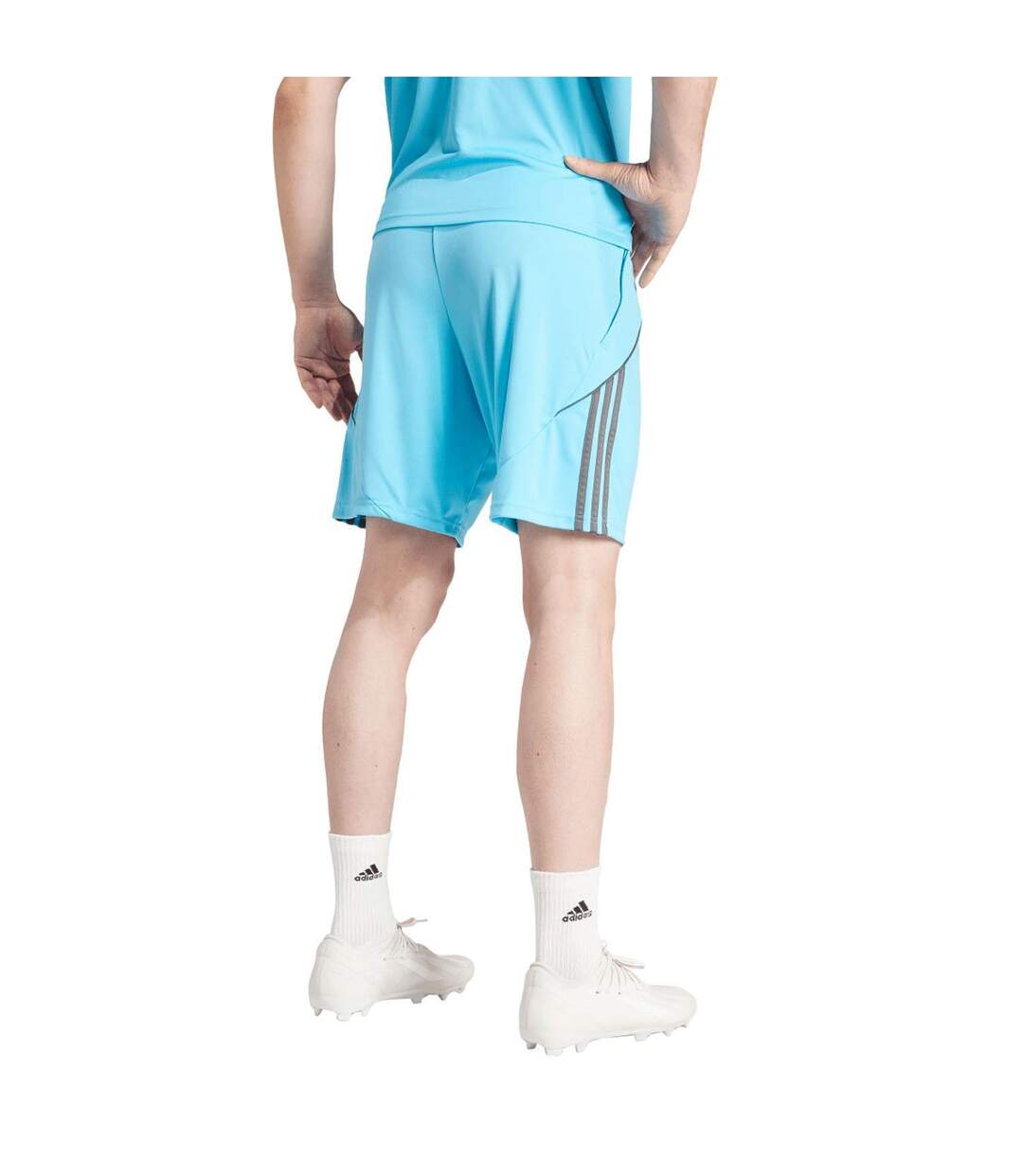 Short Entraînement Tiro Homme Bleu Clair Adidas-2