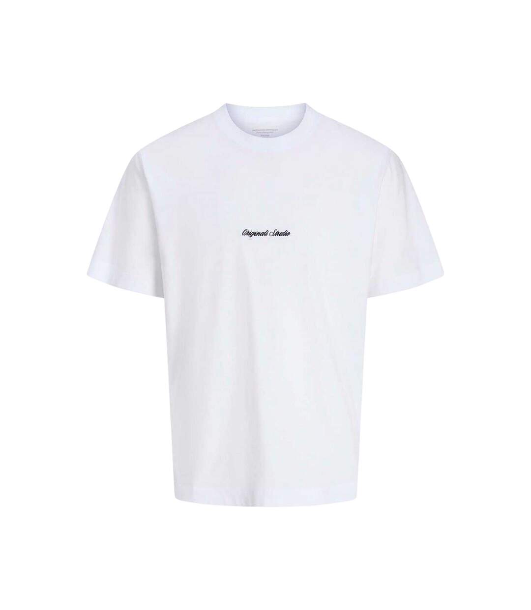 T-shirt Norrebro Homme Blanc Vif Jack And Jones-2