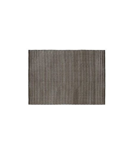 Tapis Tressé Déco Gray 120x170cm Gris