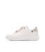 Baskets blanches femme refresh  175227  coral-1