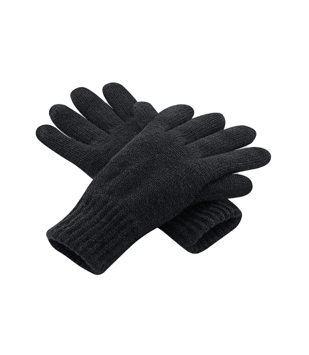 Gants Unisexes Adultes Classic Thinsulate Noir Beechfield-1