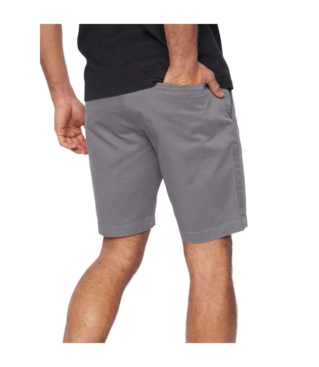 Mens moreshore shorts dark grey Duck and Cover-2