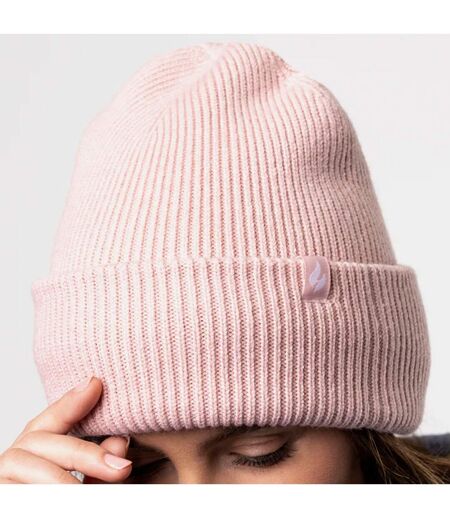 Chapeau d'hiver côtelé doublé pour femme