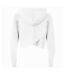 Awdis - Sweat court à capuche COOL - Femme (Blanc) - UTPC3901
