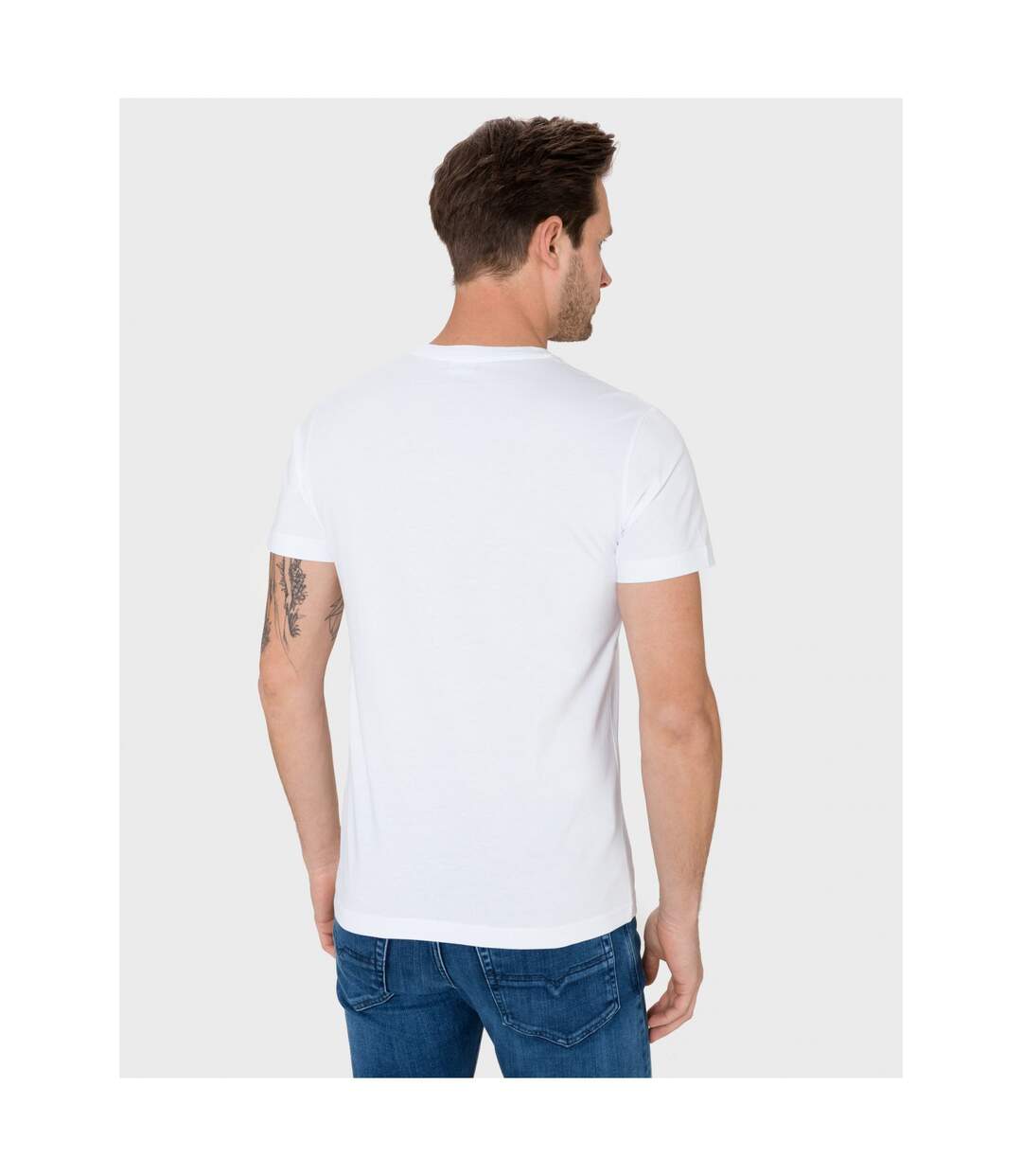 Tee shirt en coton à logo imprimé  -  Diesel - Homme