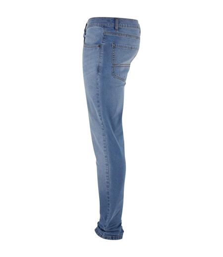 Jean Motif/style Effilé Homme Bleu Clair Délavé Urban Classics