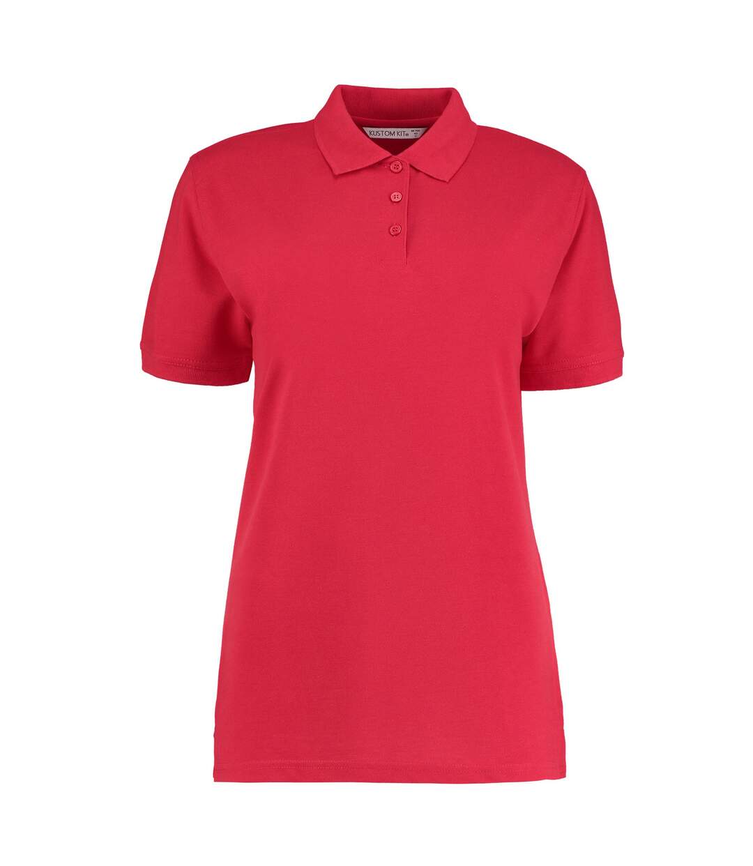 Polo klassic femme rouge Kustom Kit