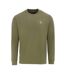 Sweat Motif/style Logo Homme Vert Kaki Howick-1