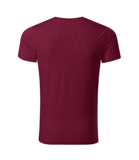 T-shirt Motif/style Uni Action Homme Violet Clair Malfini
