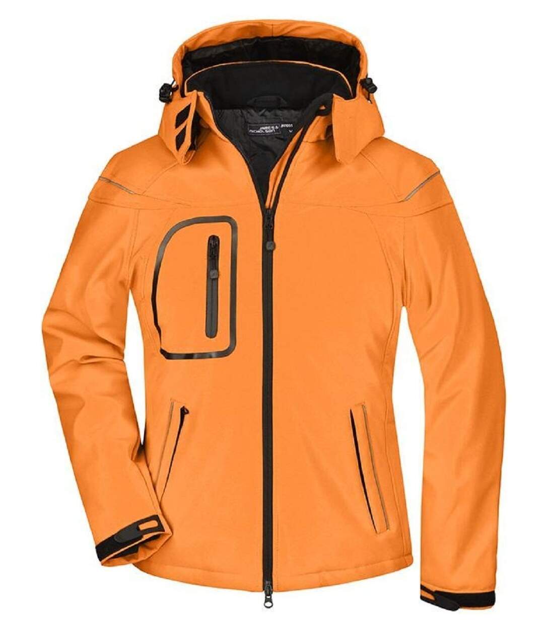 Veste softshell hiver Femme - JN1001 - Orange-1