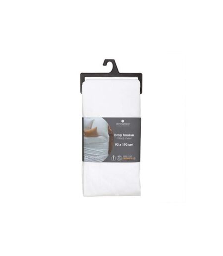Drap Housse Intérieur 90x190cm Blanc
