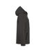 Mens Padded Soft Shell Jacket Dark Grey Clique-4